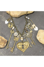 Key To My Heart Charmed Necklace