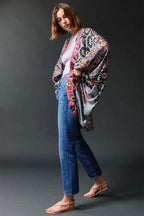 Midnight Bloom Kimono