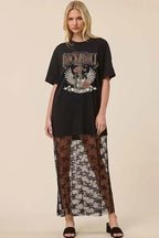 Rock N Roll T-Shirt Dress