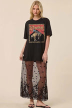 Wild West Lace Maxi Dress