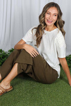Relaxed Patch Pocket Pants