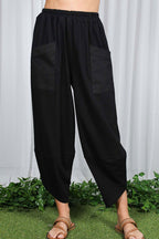 Relaxed Patch Pocket Pants