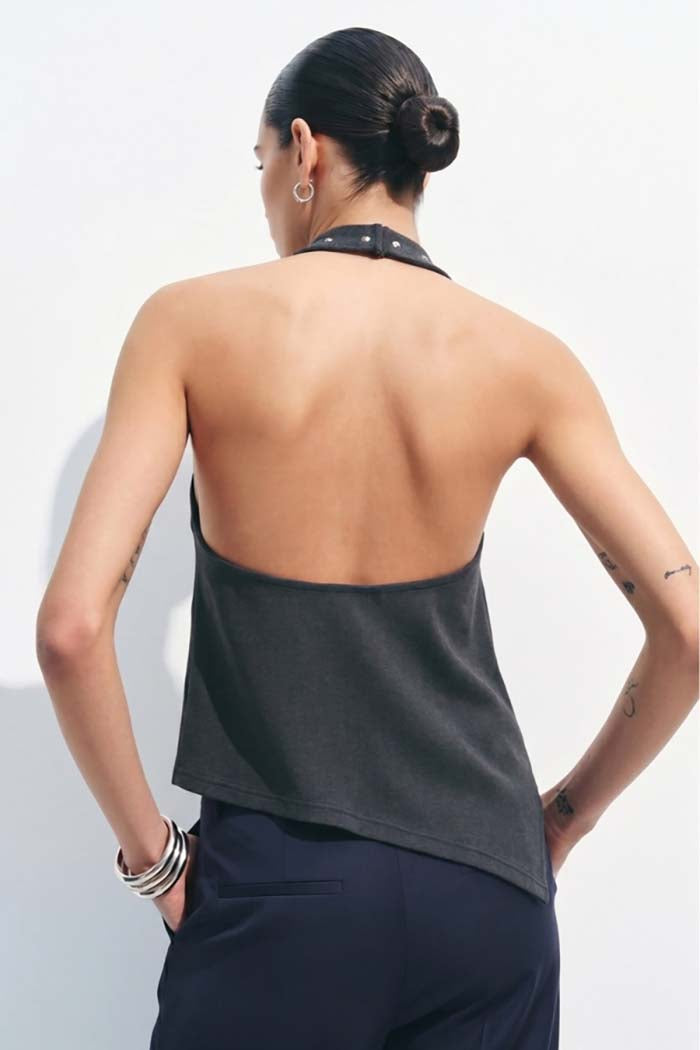 Soft Drape Halter Top
