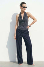 Soft Drape Halter Top