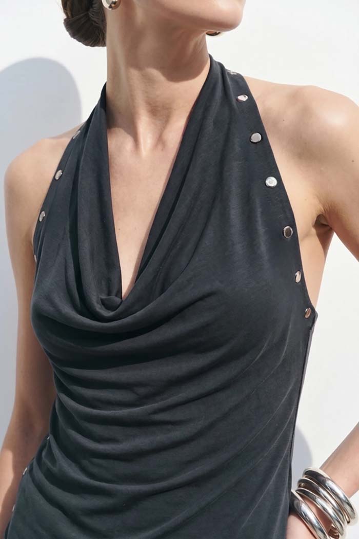 Soft Drape Halter Top