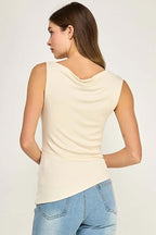 Soft Drape Sleeveless Top