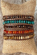 Natural Stone Wrap Bracelet