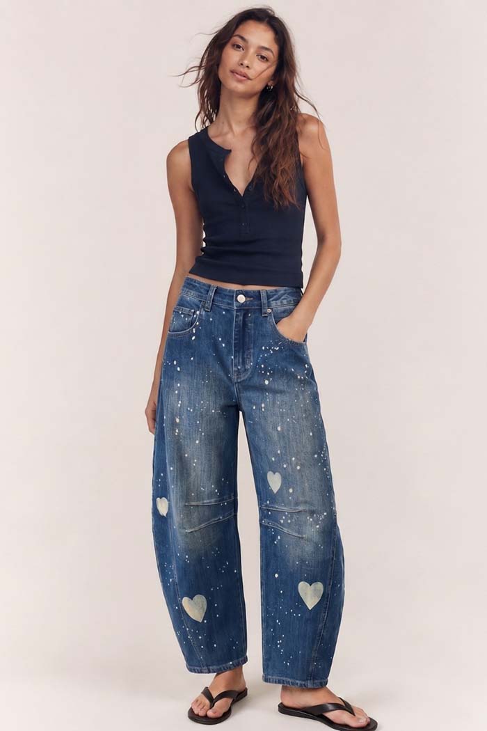 Heart & Soul Barrel Jeans