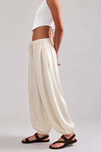 Balloon Crepe Pants