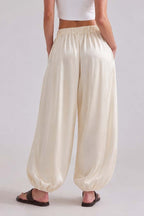 Balloon Crepe Pants