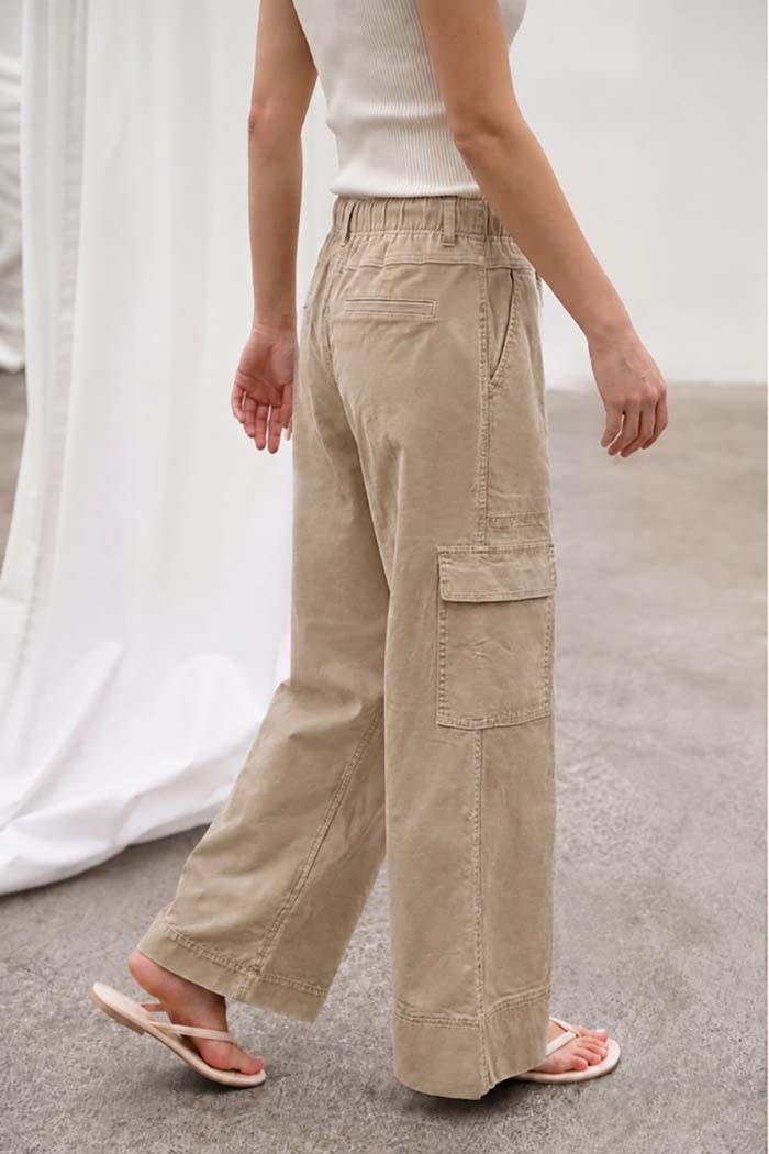 Wide Leg Cargo Pants