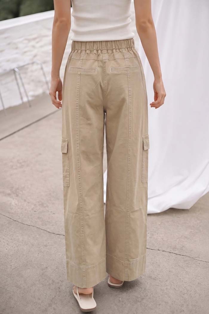 Wide Leg Cargo Pants
