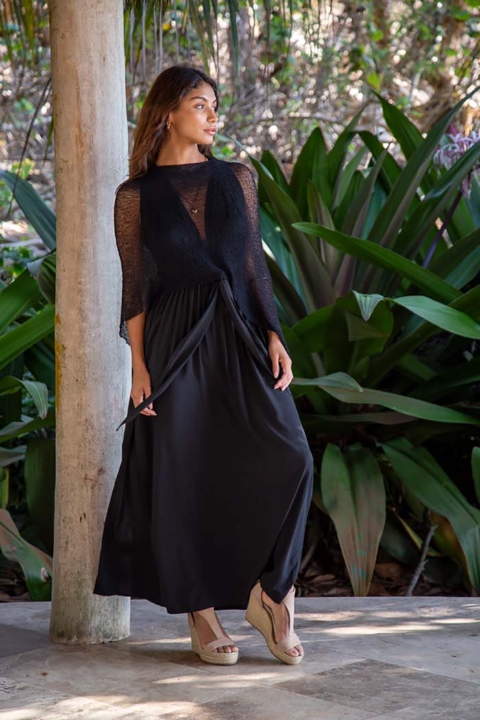 Versatile Sheer Poncho