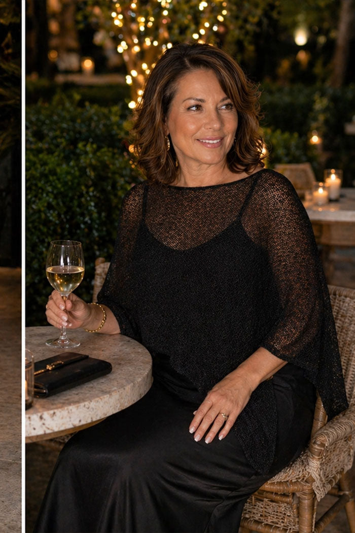 Versatile Sheer Poncho