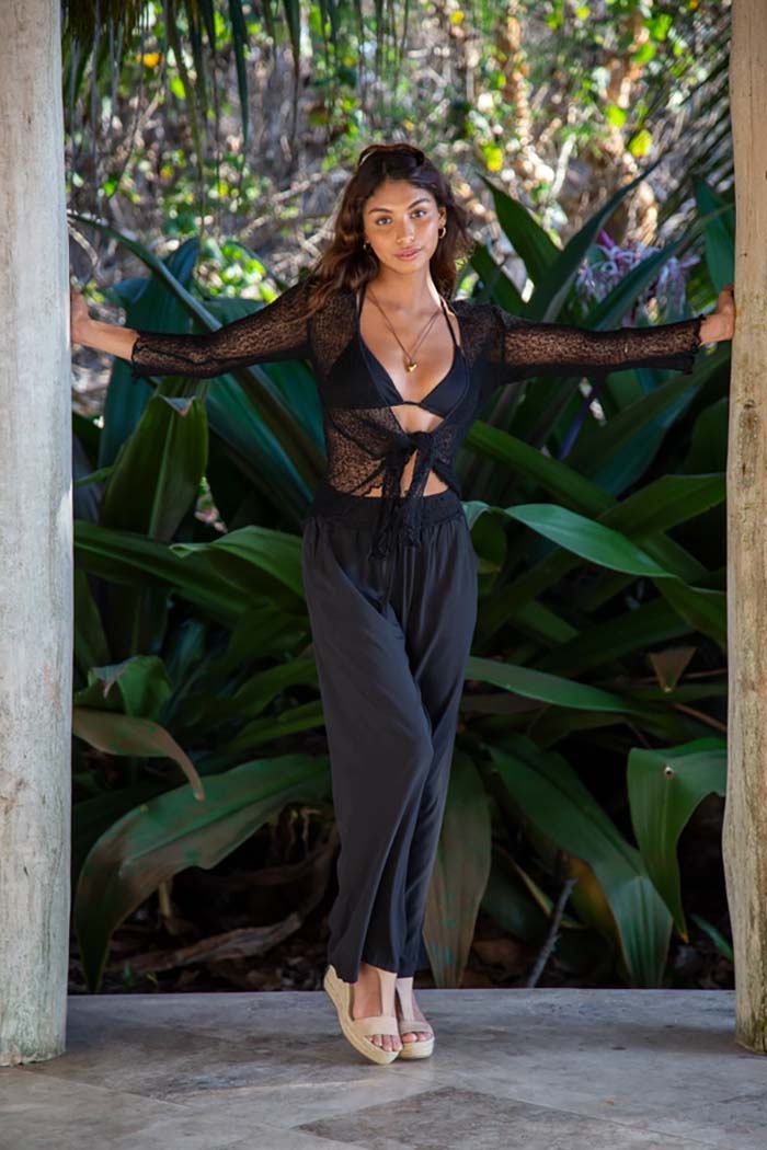 Knit Sheer Cardigan Shrug Cover