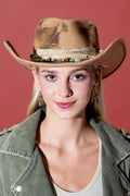 Distressed Western Fedora