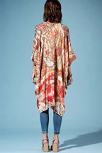 Bohemian Tie-Dye Kimono