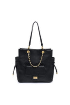 Hudson Quilted Vegan Leather Tote