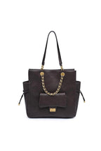 Hudson Quilted Vegan Leather Tote