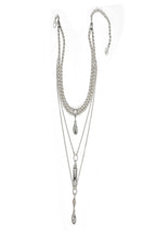Handmade Angel Layered Crystal Necklace