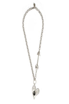 Handmade Arrow Heart Crystal Necklace