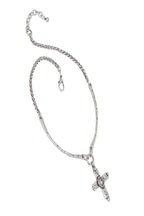 Handmade Crystal Cross Necklace