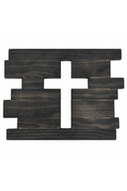 Rustic Wood Cross Decor