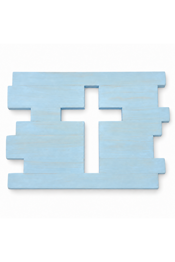 Rustic Wood Cross Decor