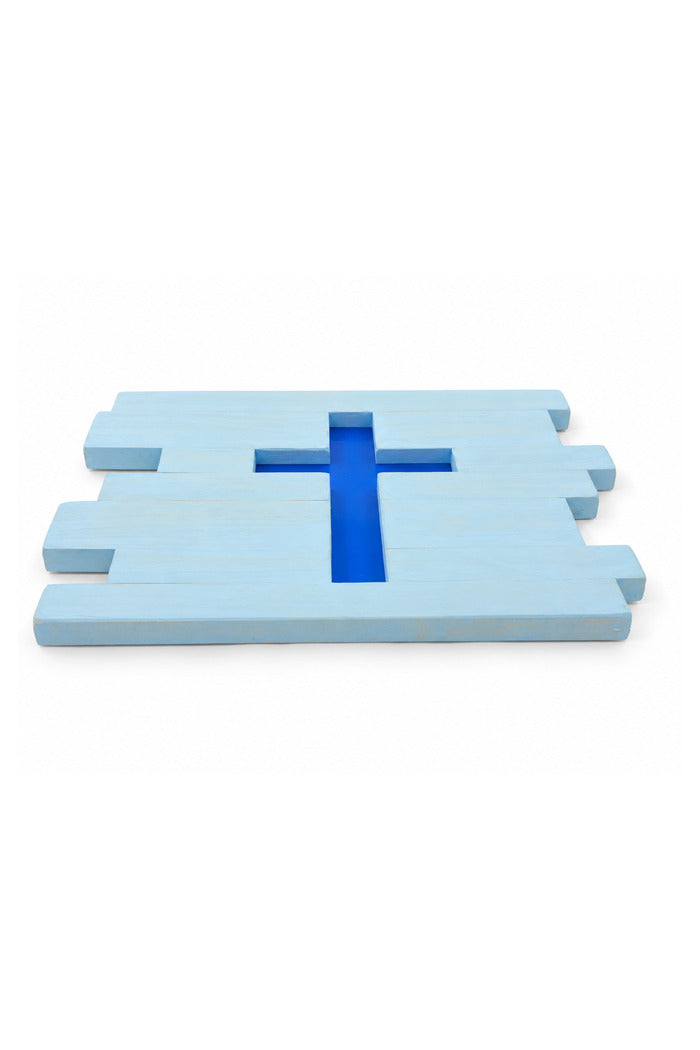 Rustic Wood Cross Decor
