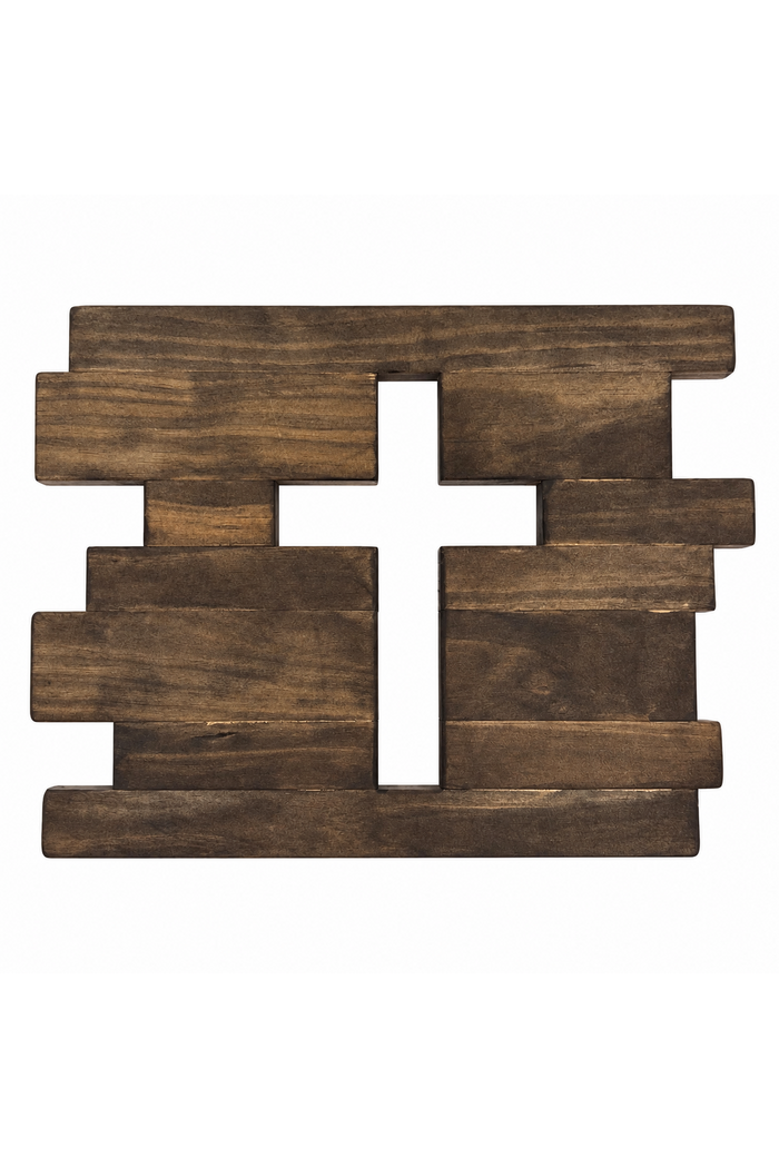 Rustic Wood Cross Decor