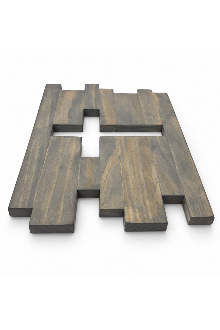 Rustic Wood Cross Decor