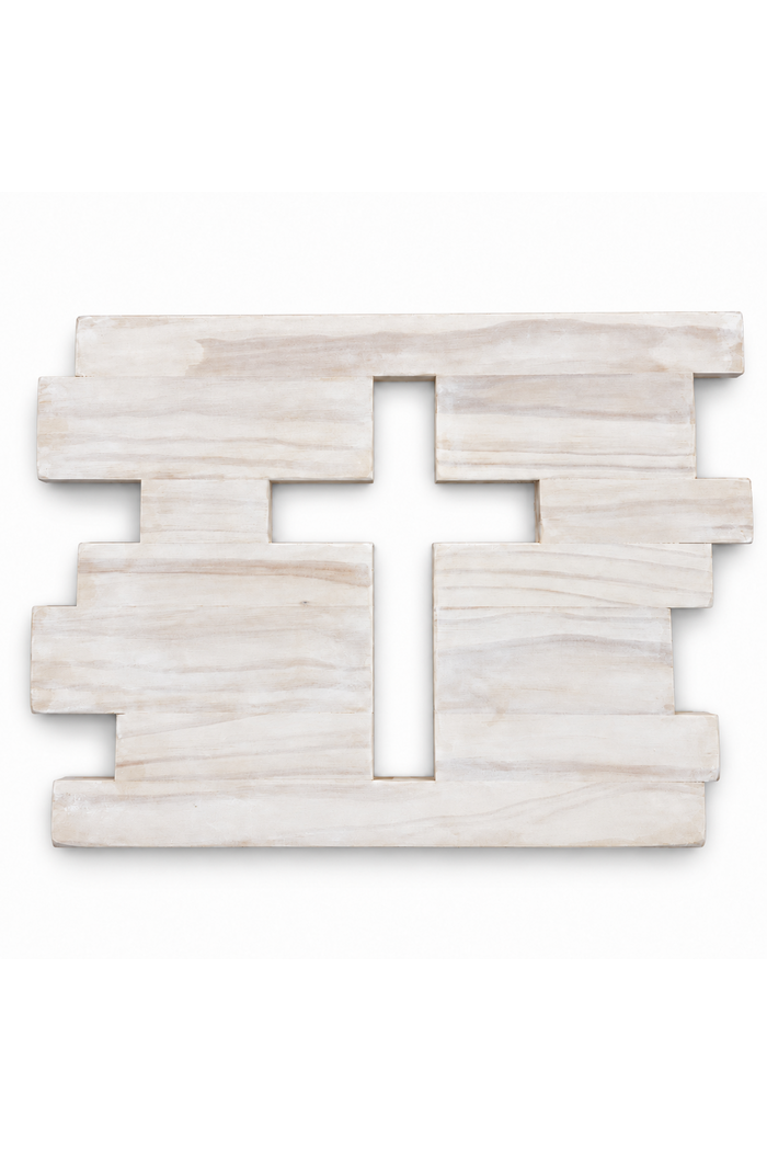 Rustic Wood Cross Decor