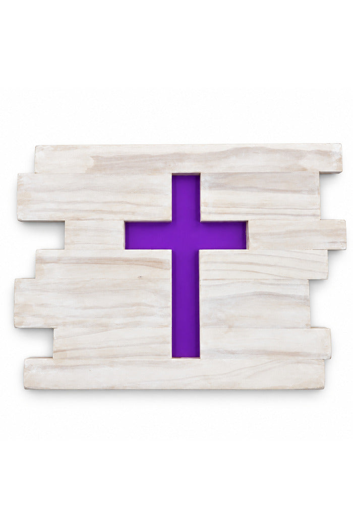 Rustic Wood Cross Decor