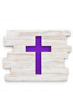 Rustic Wood Cross Decor