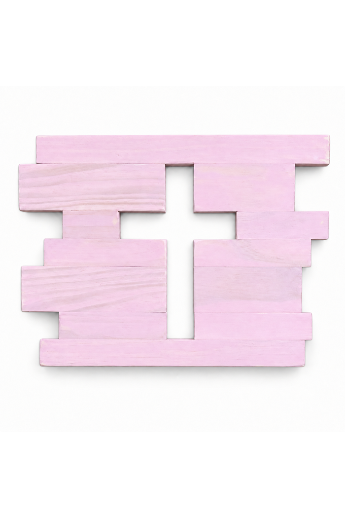 Rustic Wood Cross Decor