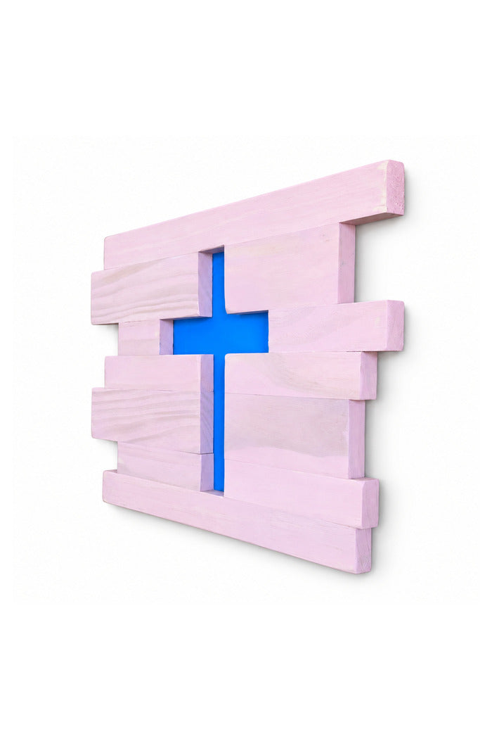 Rustic Wood Cross Decor
