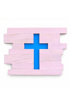 Rustic Wood Cross Decor