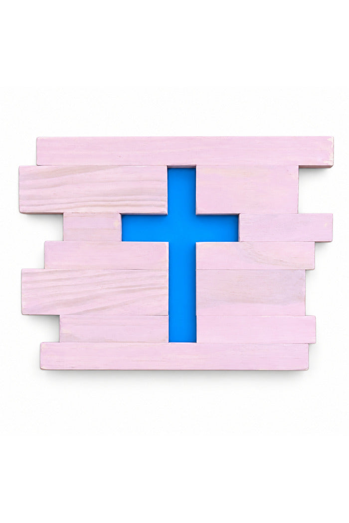 Rustic Wood Cross Decor