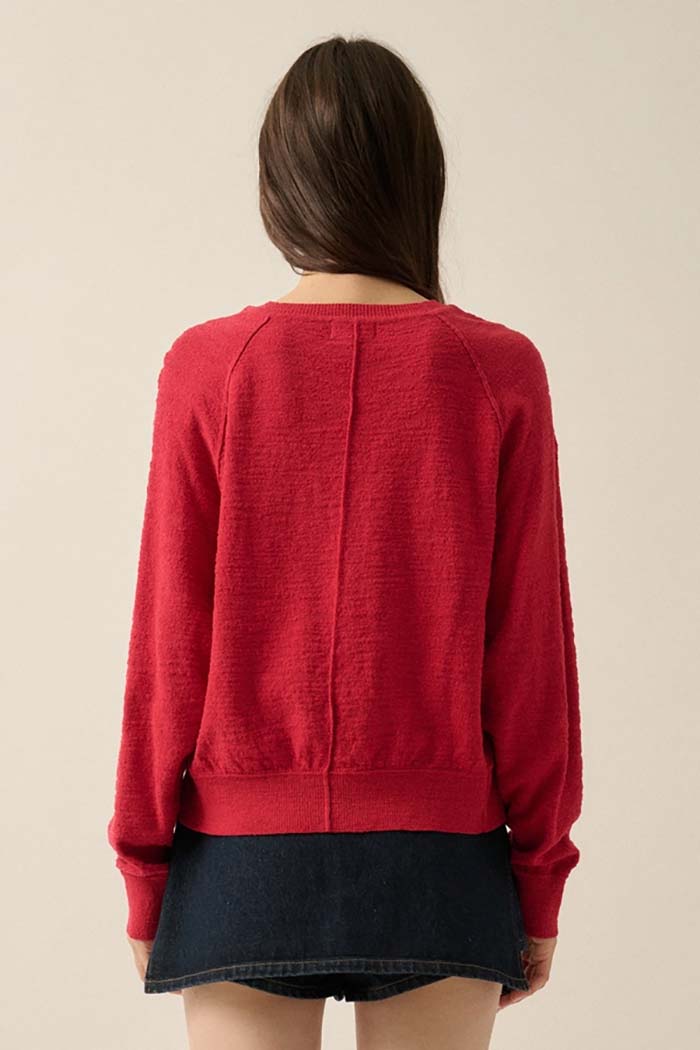 Cozy Textured Button Cardigan