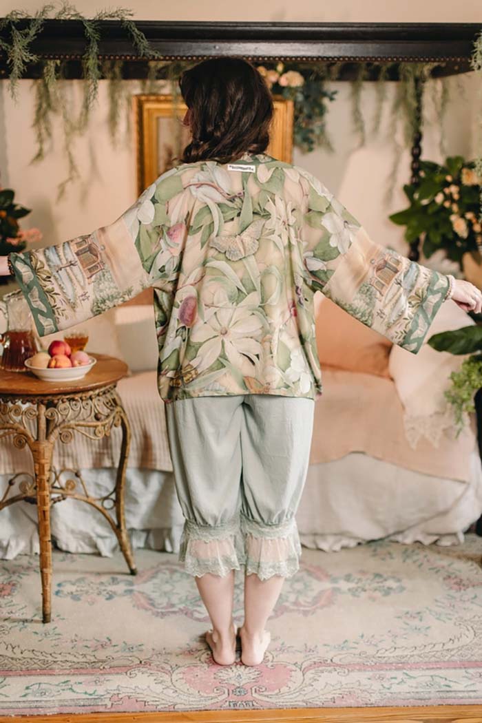 Butterfly Pixie Crop Kimono