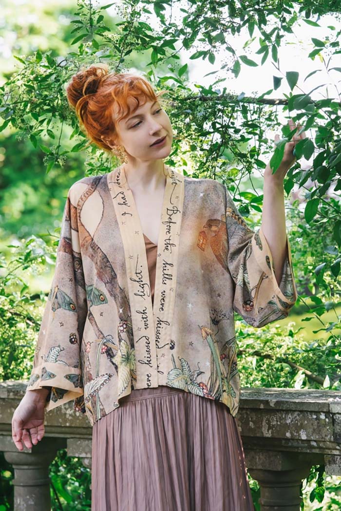 Lovelight Enchanted Cropped Kimono