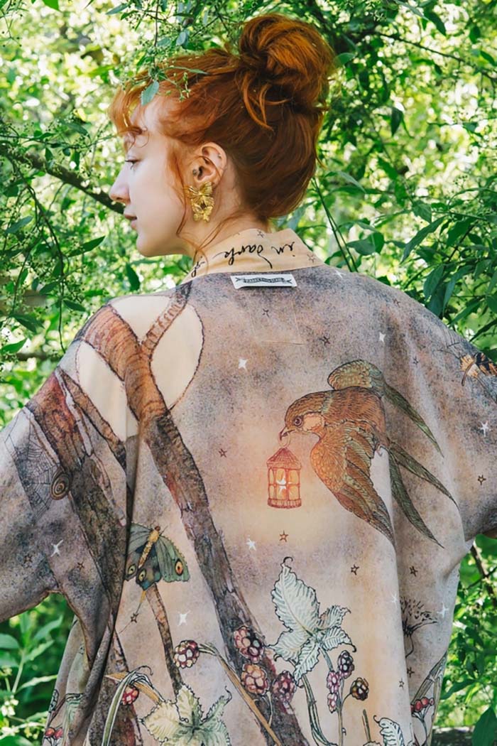 Lovelight Enchanted Cropped Kimono