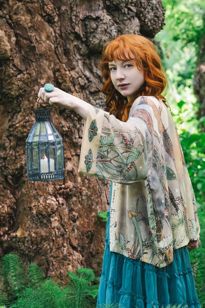 Lovelight Enchanted Cropped Kimono
