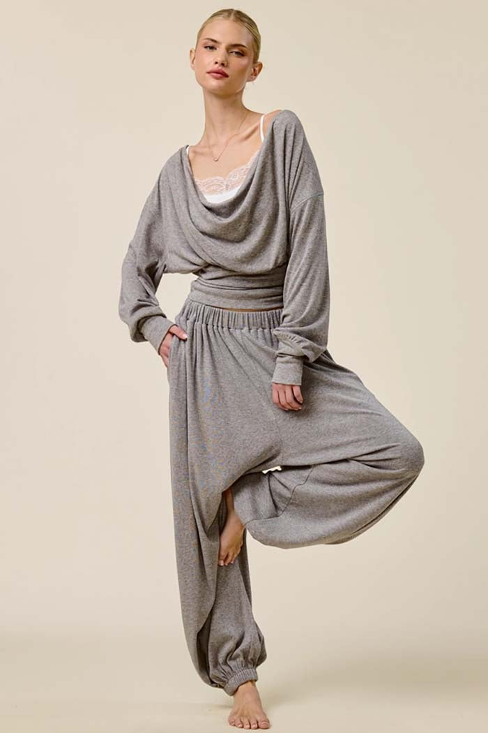Relaxed Harem Jogger Pants