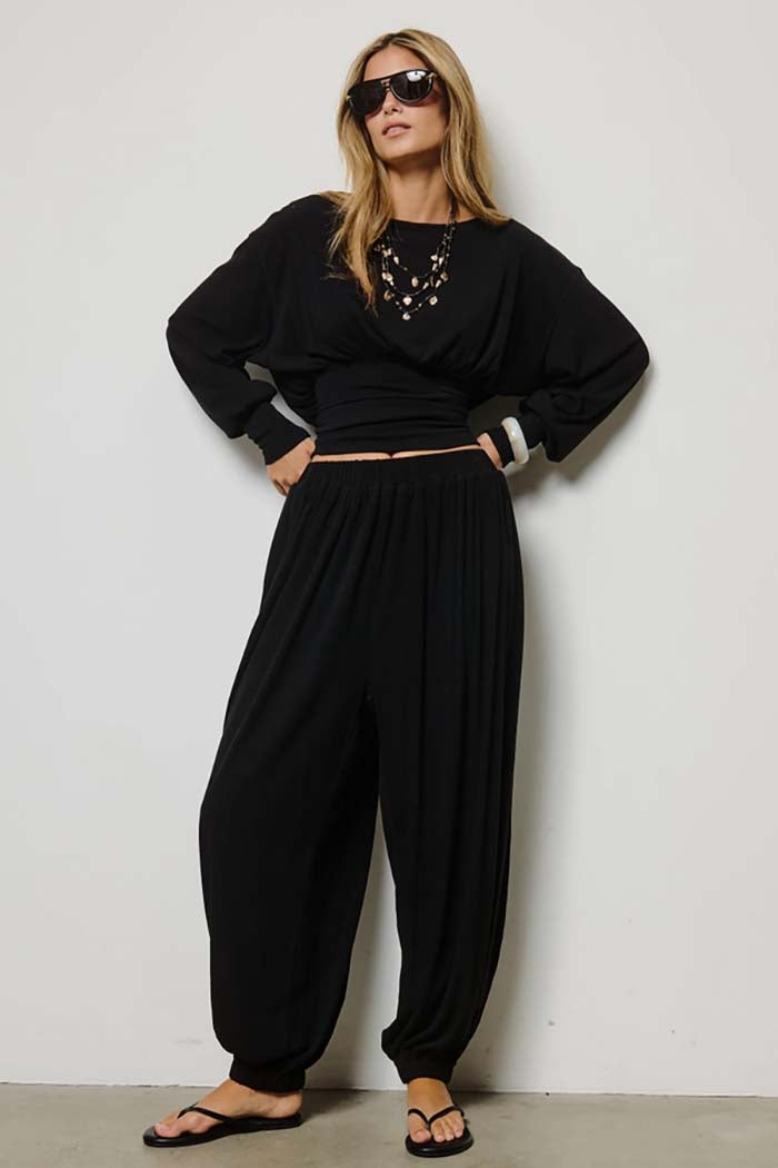Relaxed Harem Jogger Pants