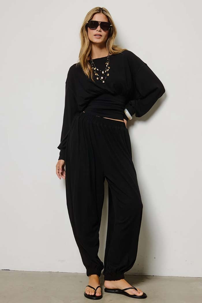 Relaxed Harem Jogger Pants
