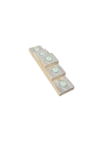 Five Tea-Light Wooden Candle Holder