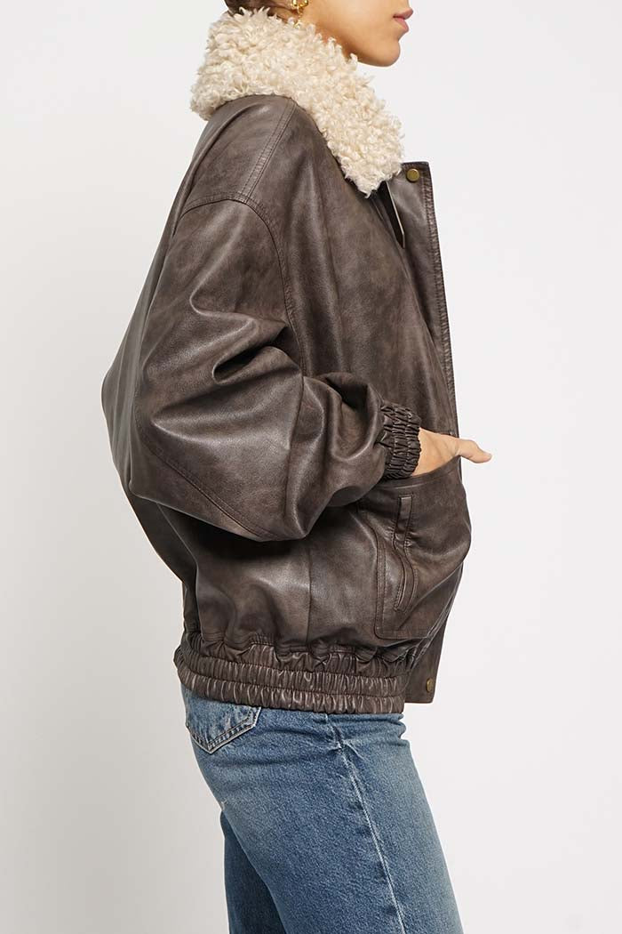 Shearling Aviator Jacket
