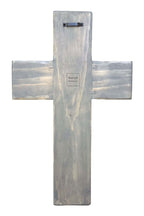 Handmade Rustic American Flag Wooden Wall Cross