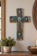 Handcrafted Cross Wall Decor